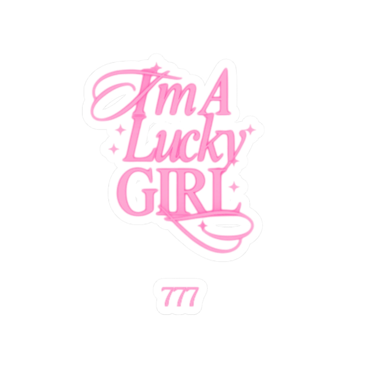 Lucky Girl Laptop & Decal Stickers