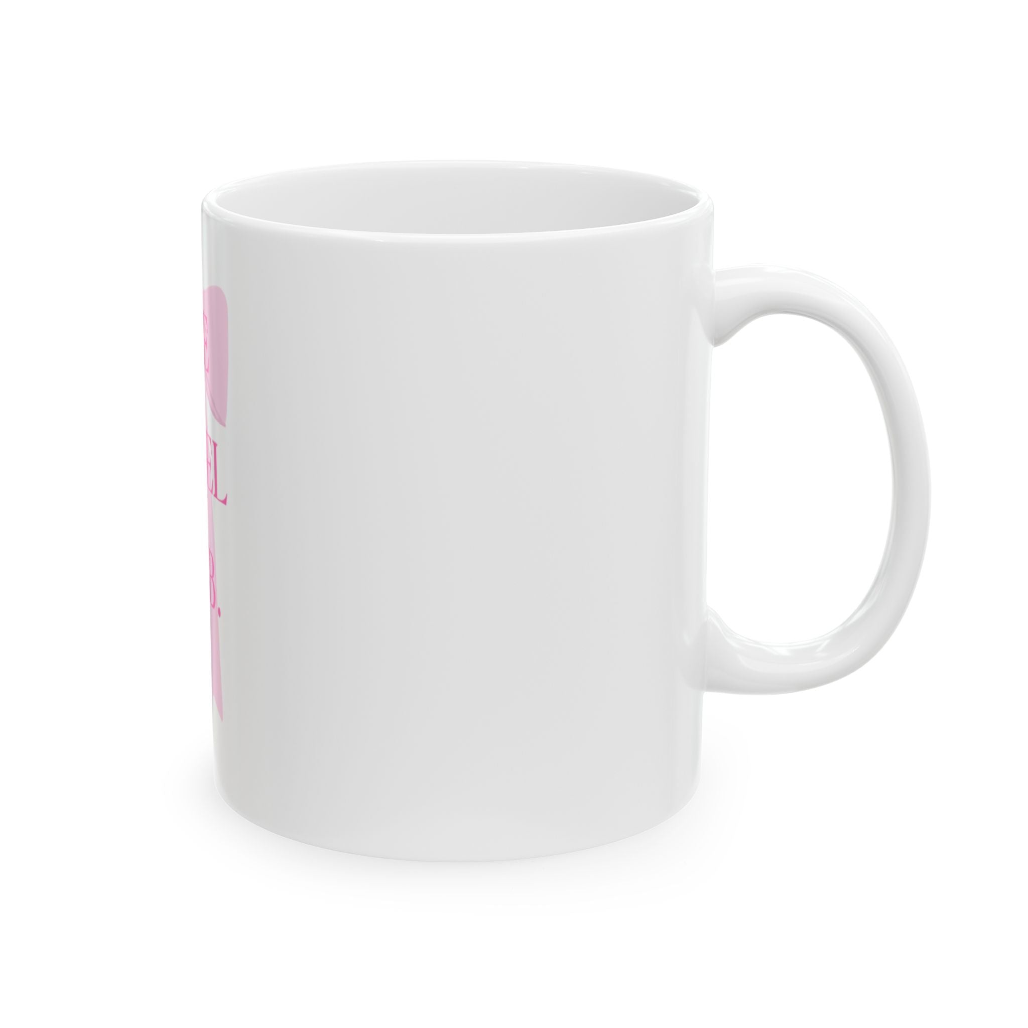 THE ANGEL CLUB Ceramic Mug Pink